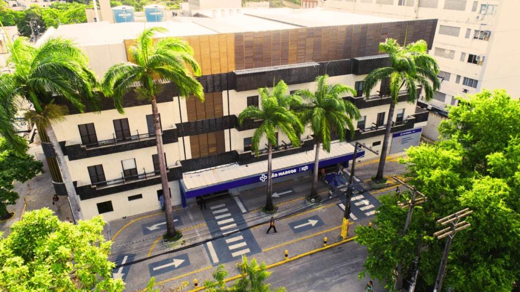 Fachada do Hospital São Marcos