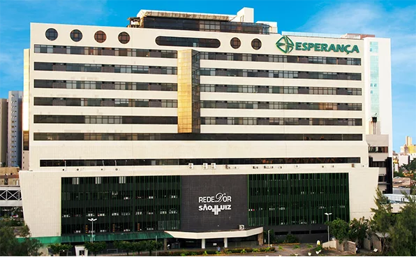 Fachada do Hospital Esperança
